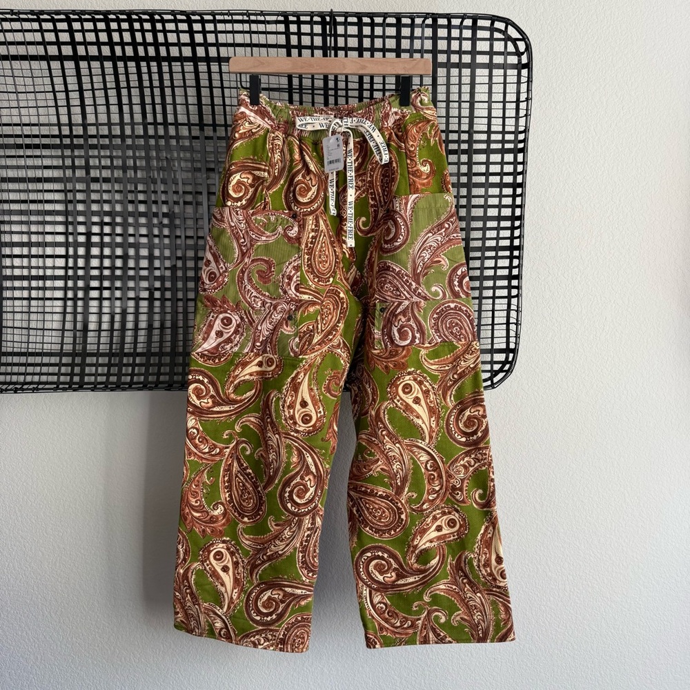 Free people We The Free Jet Set Knit Pull-On printed Pants
